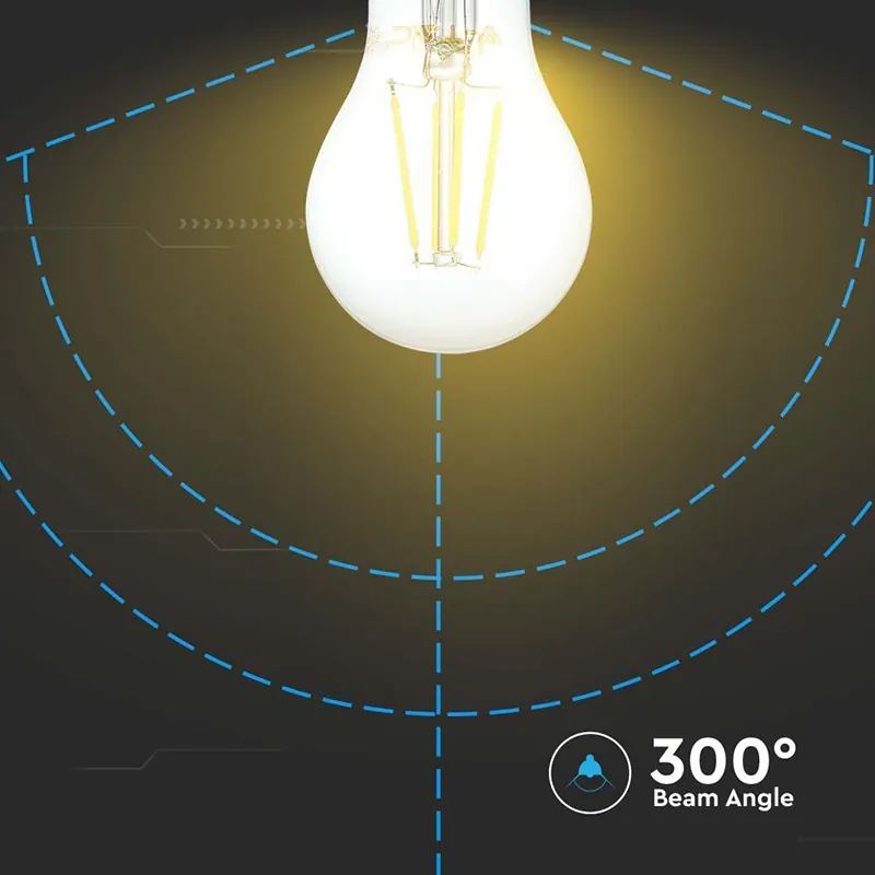 Bec LED A67 E27 10W cu Filament 6500K