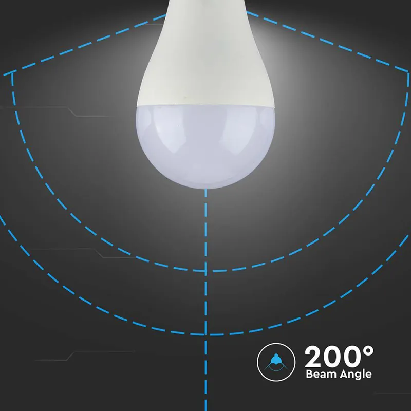 Bec LED A65 E27 15W 4000K Alb Neutru