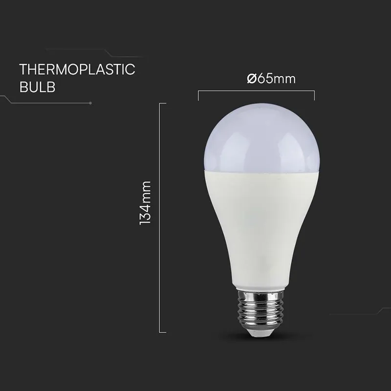 Bec LED A65 E27 17W 4000K Alb Neutru
