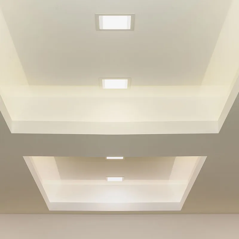 Panou LED Patrat Incorporabil 6W 6400K Alb Rece