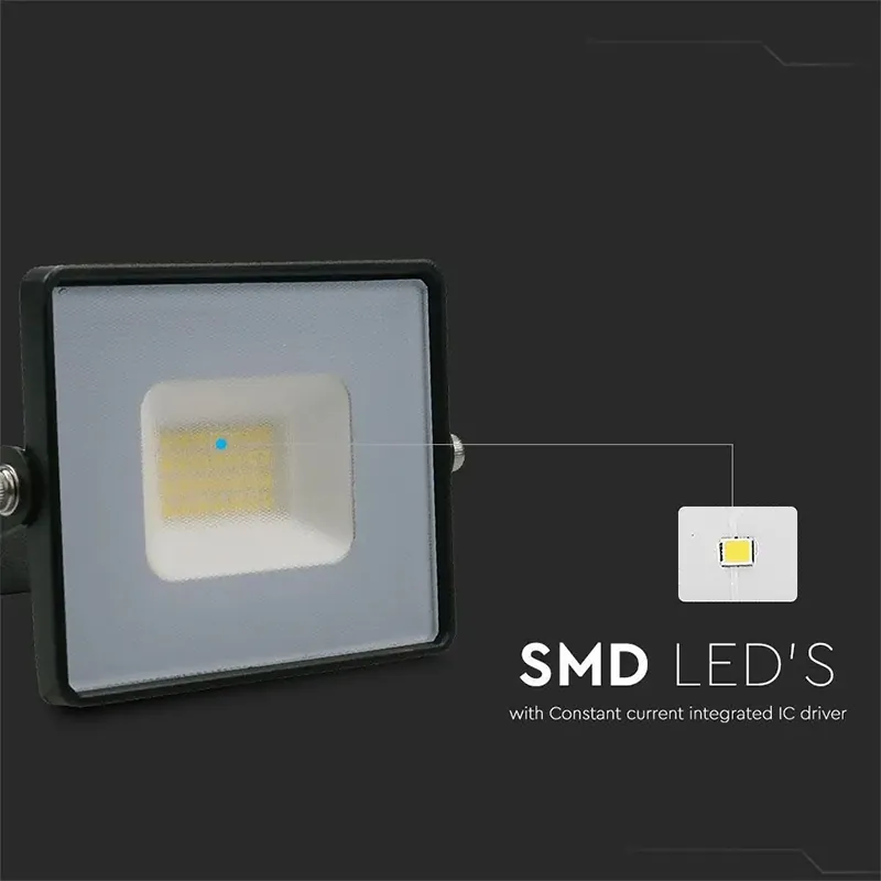 Reflector LED SMD 20W 4000K IP65 - Negru