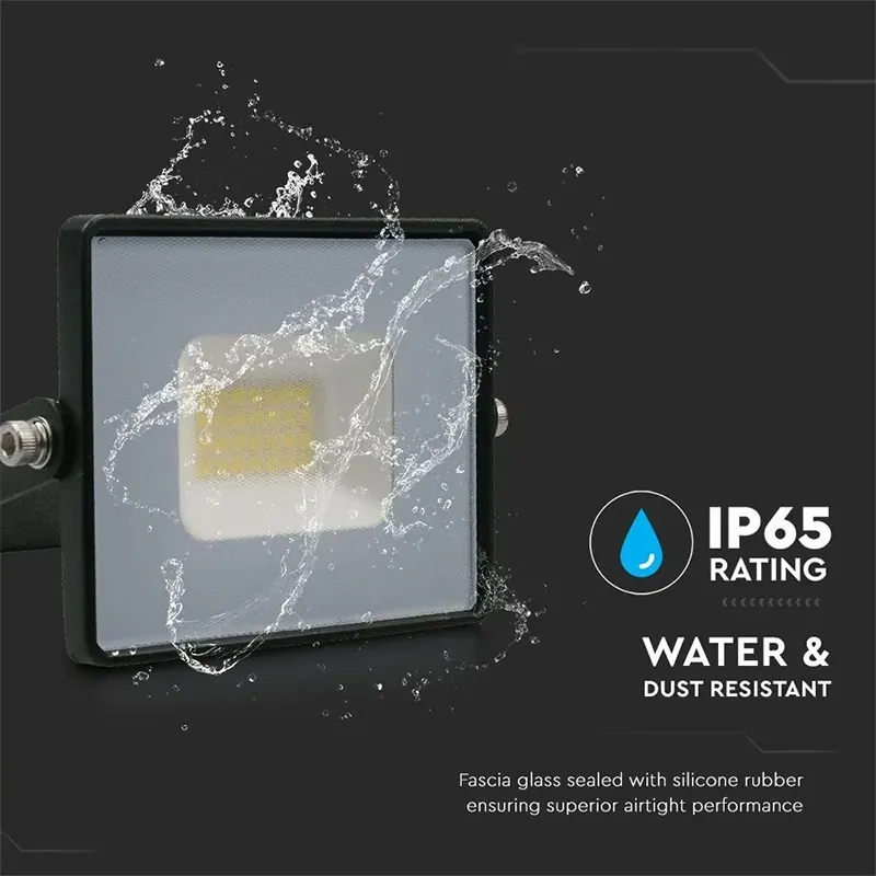 Reflector LED SMD 20W 4000K IP65 - Negru