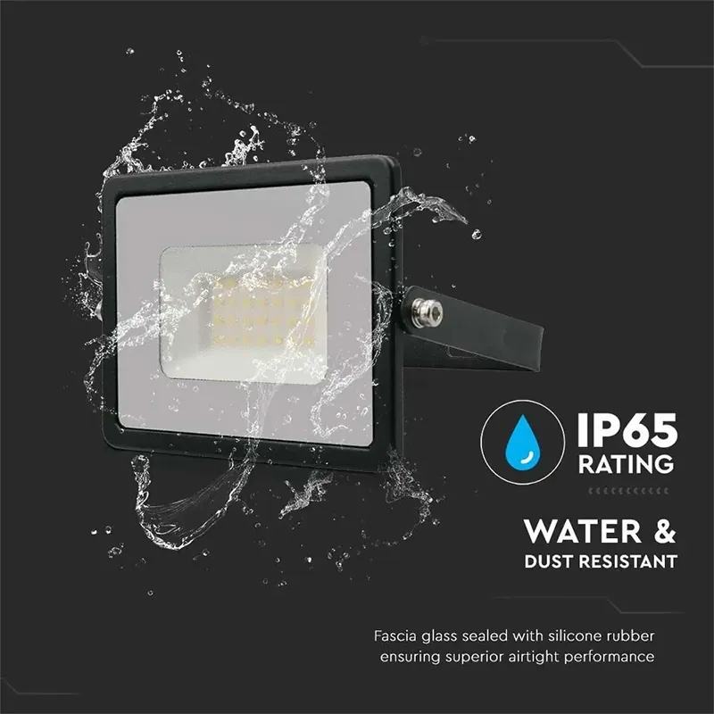 Reflector LED SMD 30W 4000K IP65 - Negru