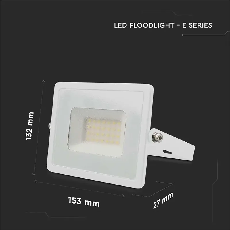 Reflector LED SMD 30W 4000K IP65 - Alb