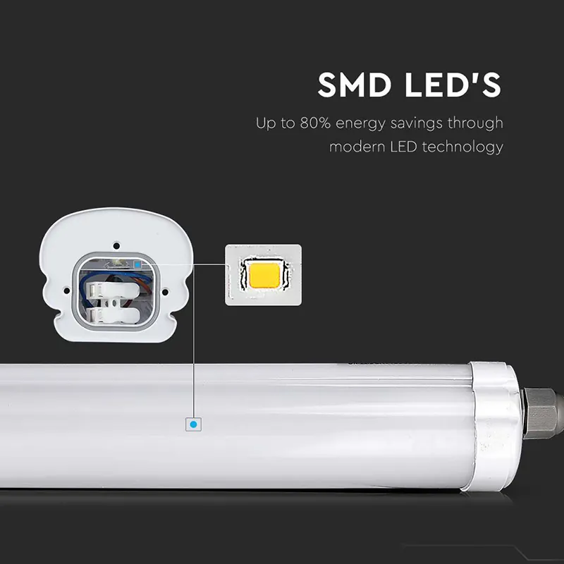 Corp Iluminat LED 60CM 18W 4000K Alb Neutru IP65