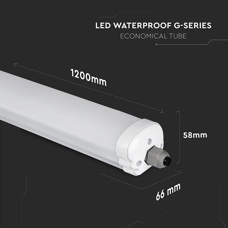 Corp Iluminat LED 120CM 36W 4000K Alb Neutru IP65 Cip Cree