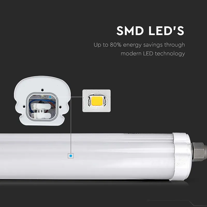 Corp Iluminat LED 150CM 48W 4000K Alb Neutru IP65