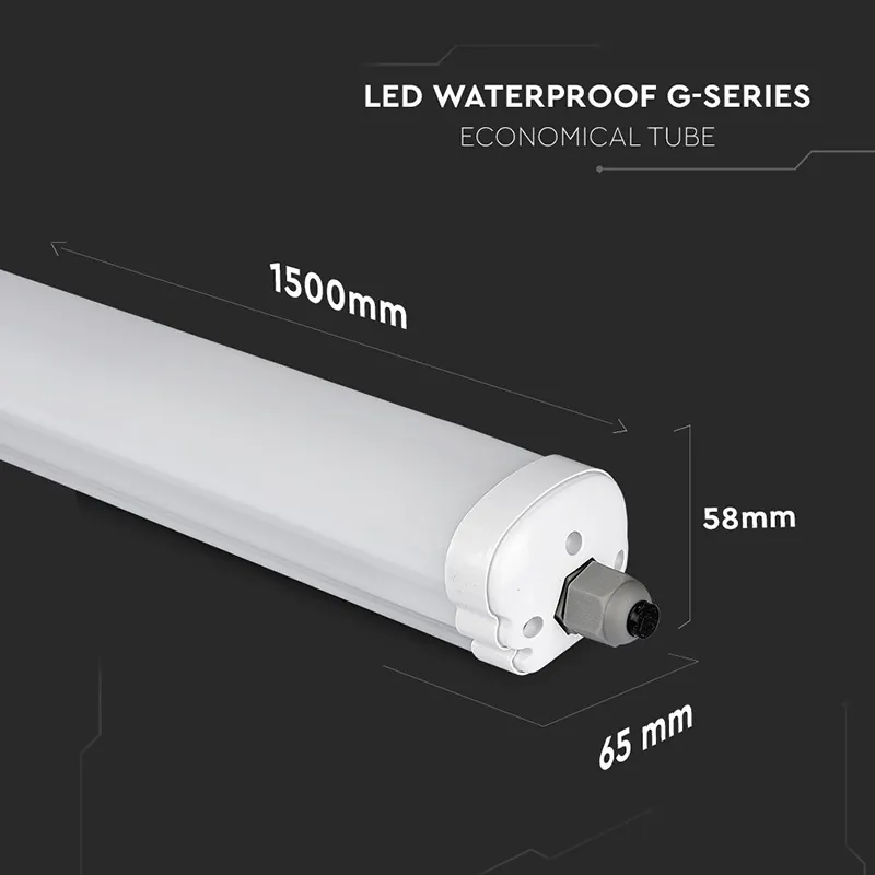 Corp Iluminat LED 150CM 48W 4000K Alb Neutru IP65