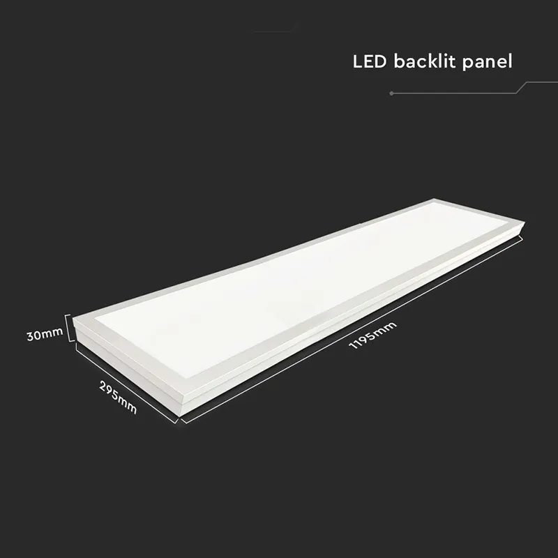 Panou LED 36W 2IN1 120 X 30CM 6500K Alb Rece