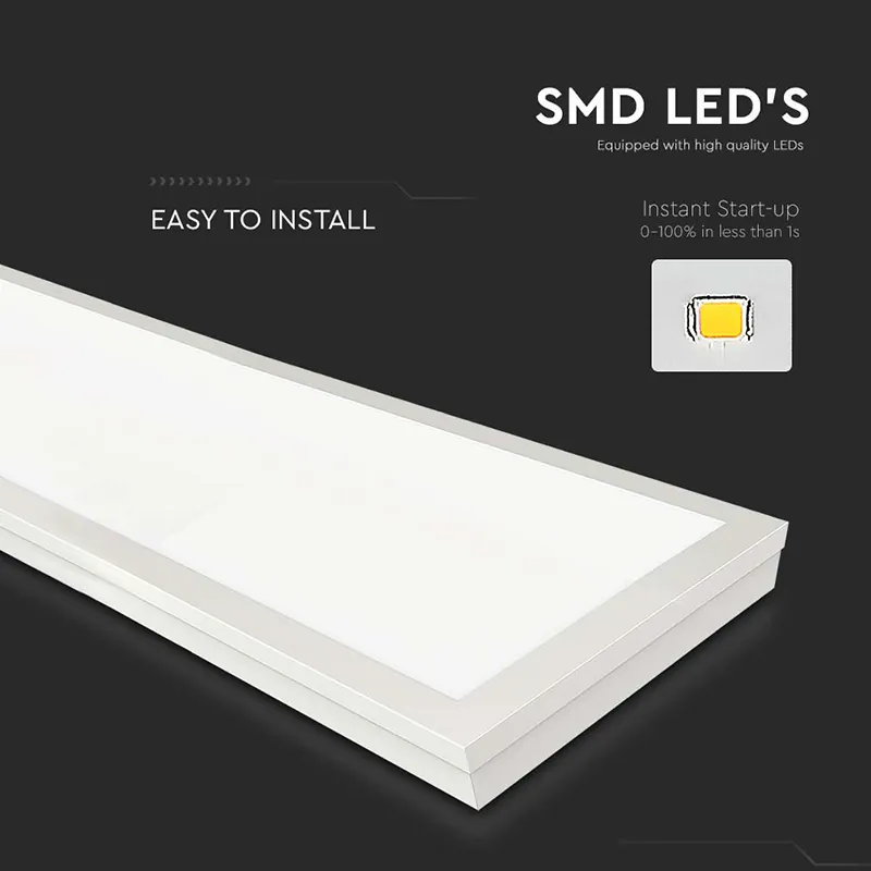 Panou LED 36W 2IN1 120 X 30CM 6500K Alb Rece