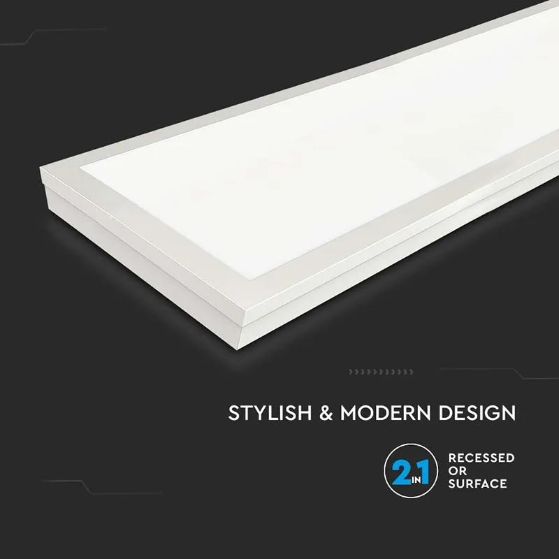 Panou LED 36W 2IN1 120 X 30CM 6500K Alb Rece