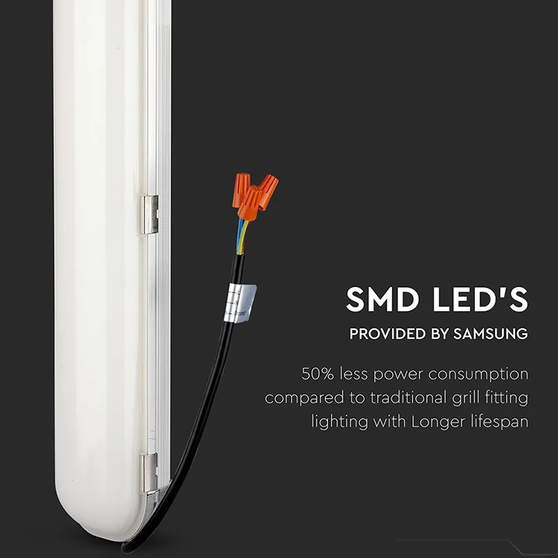 Corp Iluminat LED 120CM 60W 120LM/W 4000K Alb Neutru IP65