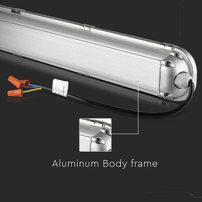 Corp Iluminat LED 120CM 60W 120LM/W 4000K Alb Neutru IP65