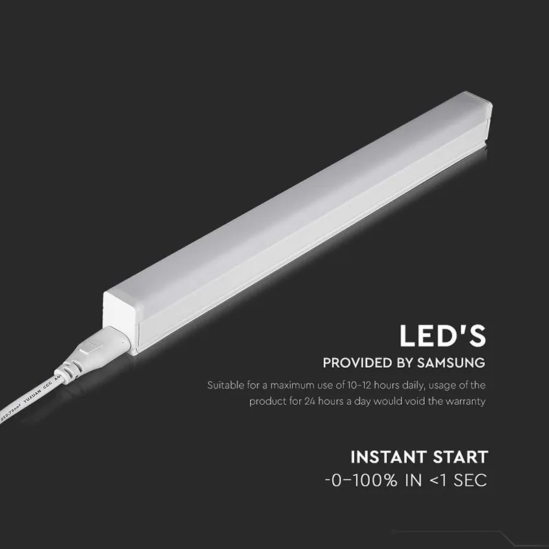 Corp Iluminat LED T5 7W 60CM 4000K Alb Neutru Cip Samsung