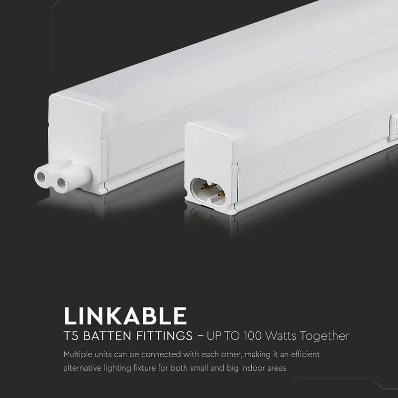 Corp Iluminat LED T5 16W 120CM 3000K Alb Cald Cip Samsung