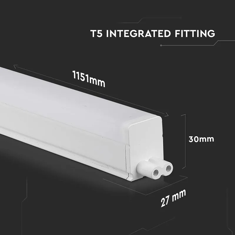 Corp Iluminat LED T5 16W 120CM 4000K Alb Neutru Cip Samsung