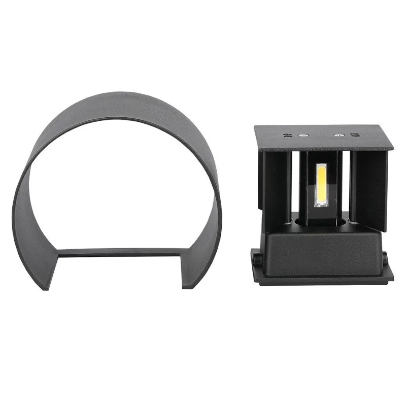 Lampa LED 6W IP65 4000K - Negru
