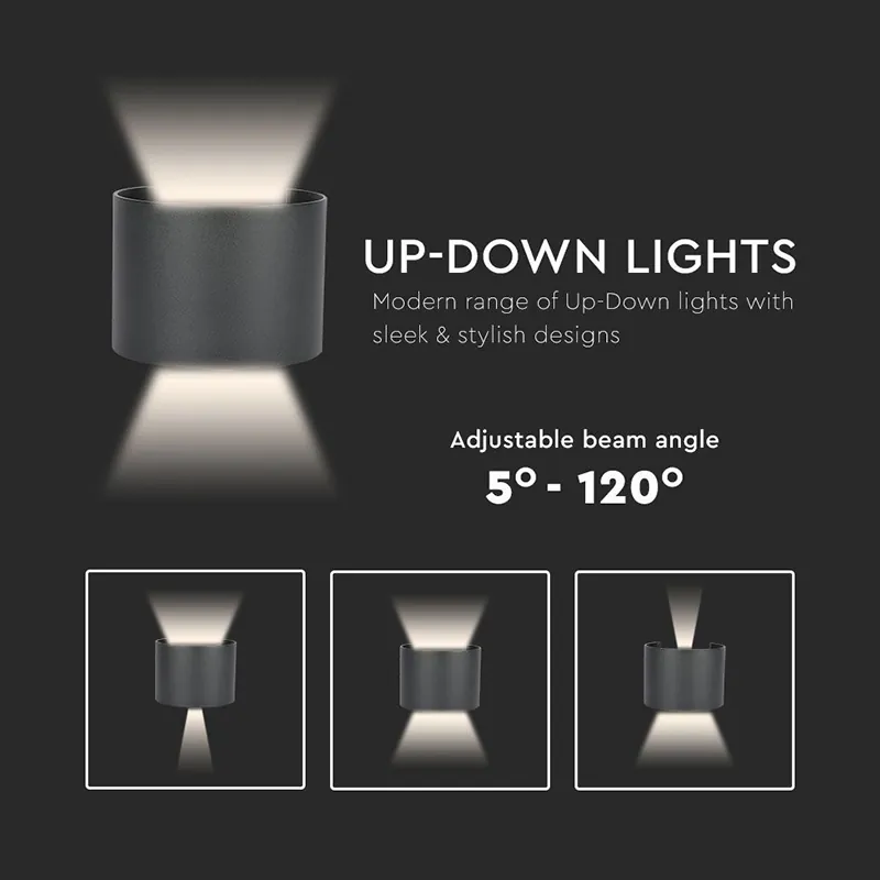 Lampa LED 6W IP65 4000K - Negru