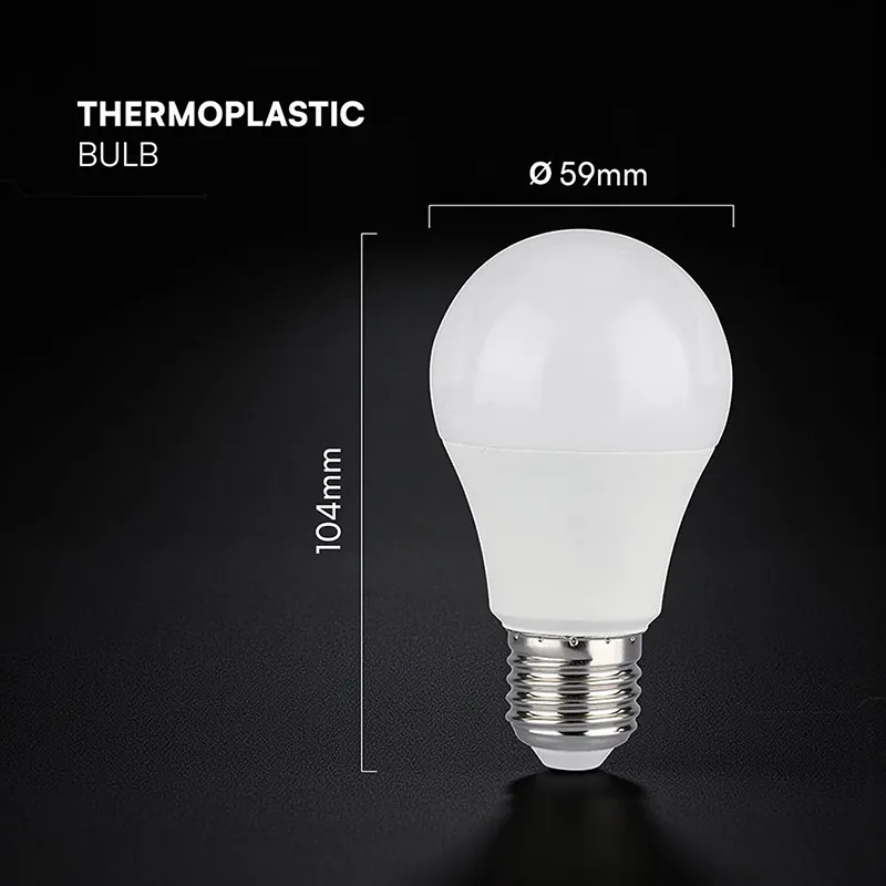 Bec LED A60 E27 8.5W 6500K Alb Rece Cip Cree