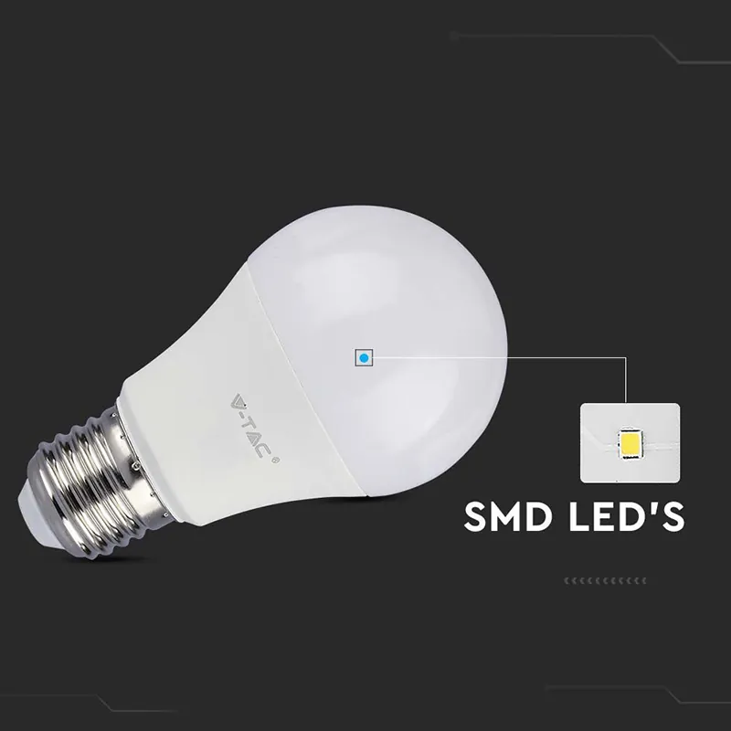 Bec LED A60 E27 10.5W 3000K Alb Cald