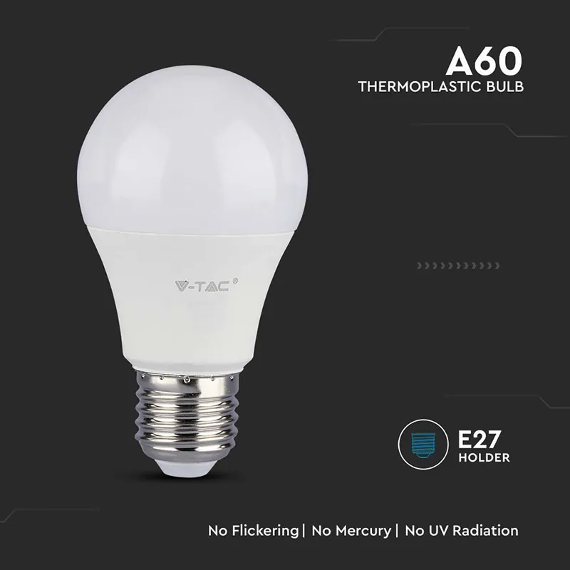 Bec LED A60 E27 10.5W 3000K Alb Cald