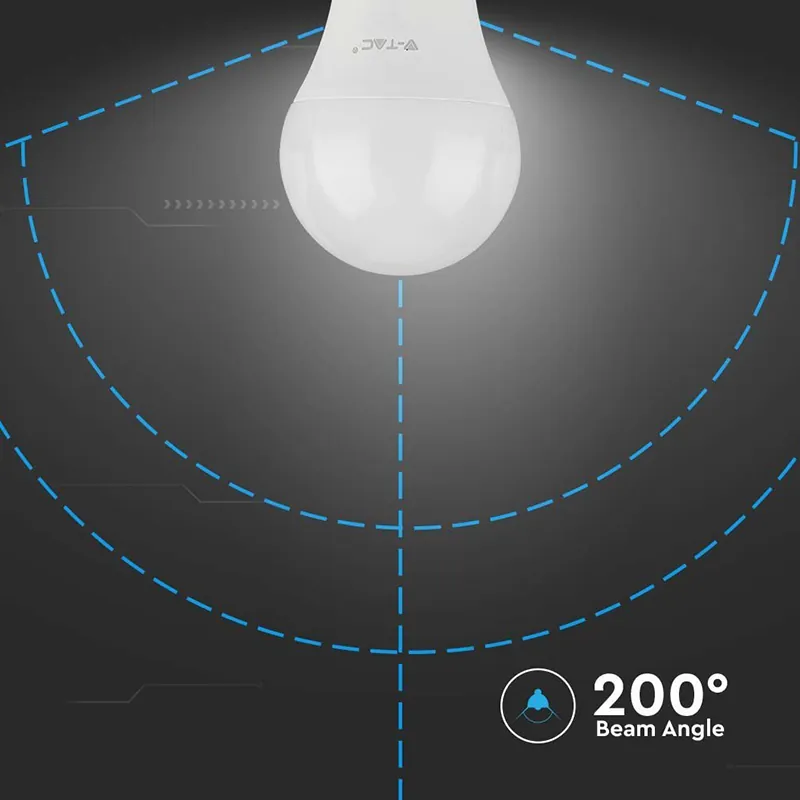 Bec LED A60 E27 10.5W 6500K Alb Rece