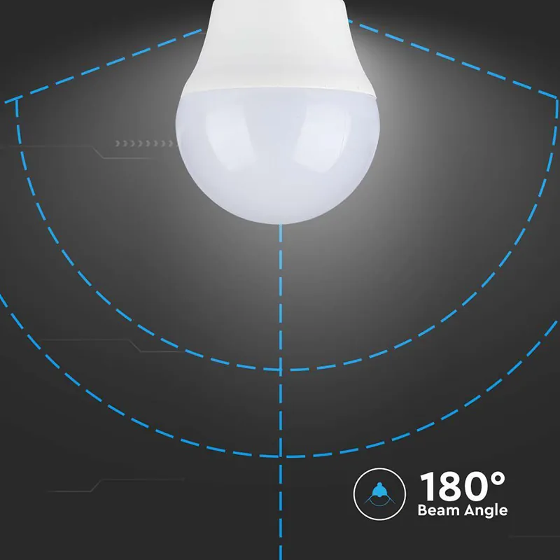 Bec LED G45 E27 4.5W 6500K Alb Rece