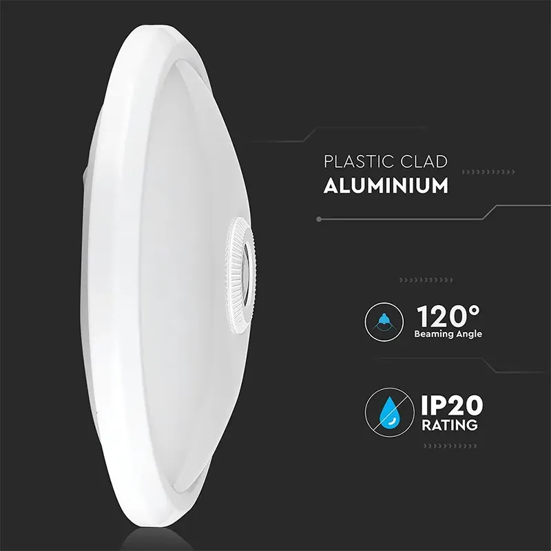Plafoniera LED 12W IP20 Senzor de Miscare 4000K Alb Neutru