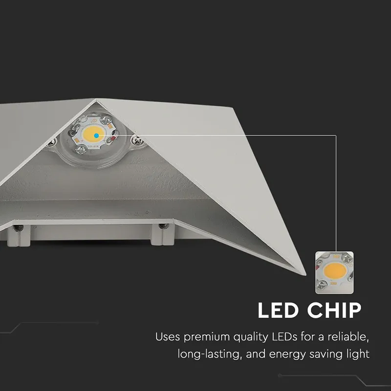 Lampa Perete LED 5W IP65 3000K - Gri