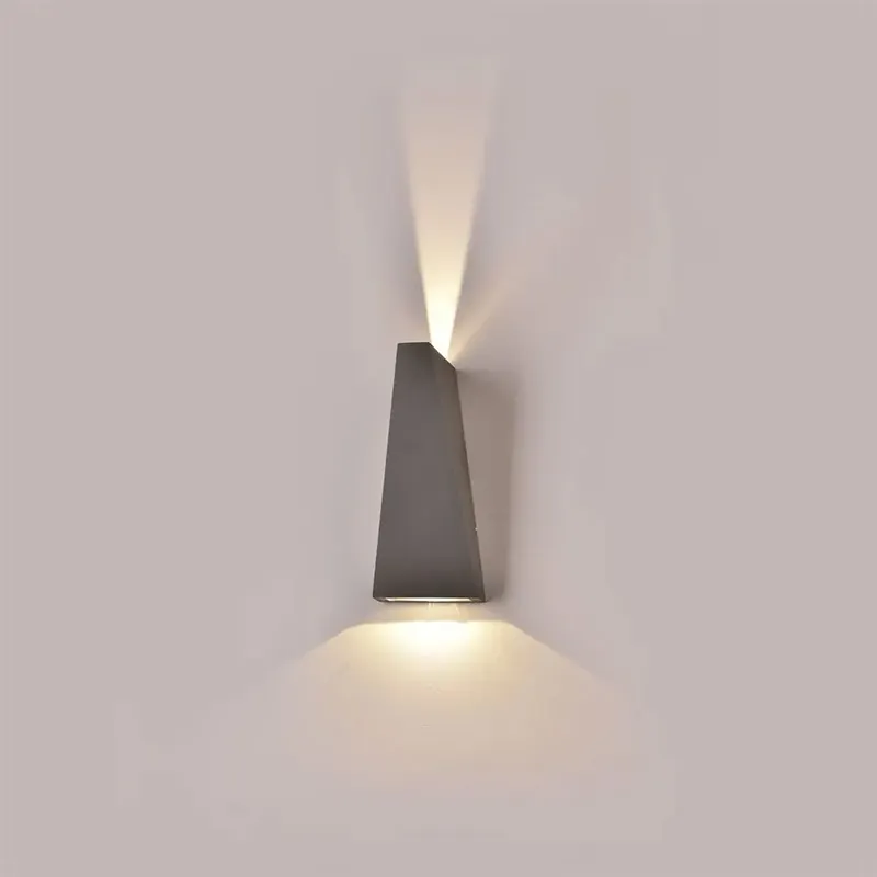 Lampa LED 6W IP65 3000K Alb Cald - Gri