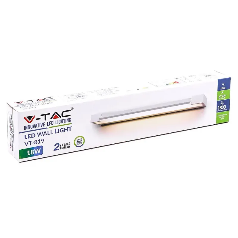 Lampa LED Montaj Perete IP44 18W 4000K Alb Neutru