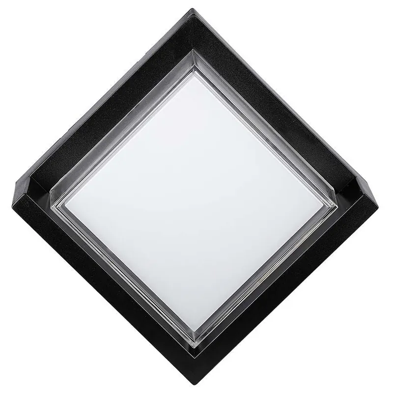 Lampa LED 12W IP65 4000K Alb Neutru - Negru