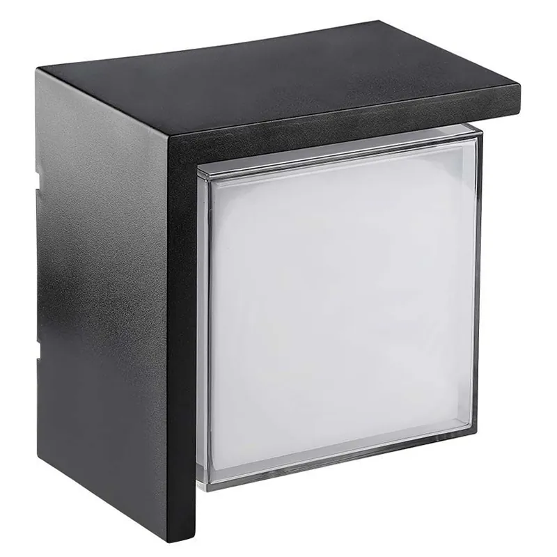 Lampa LED 12W IP65 4000K Alb Neutru - Negru