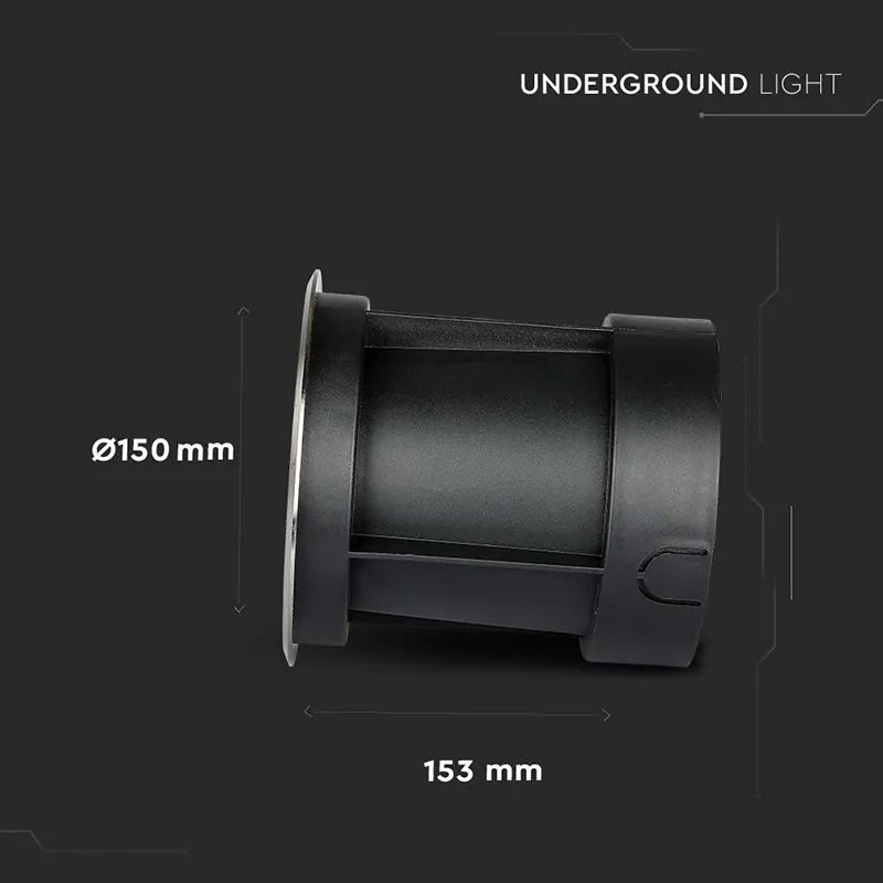Lampa LED Pardoseala IP67 12W 4000K