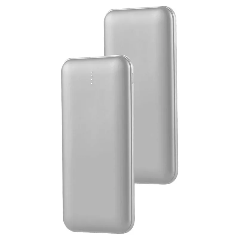 Power Bank 10000MAH cu Cablu 30CM Tip C  -  Argintiu