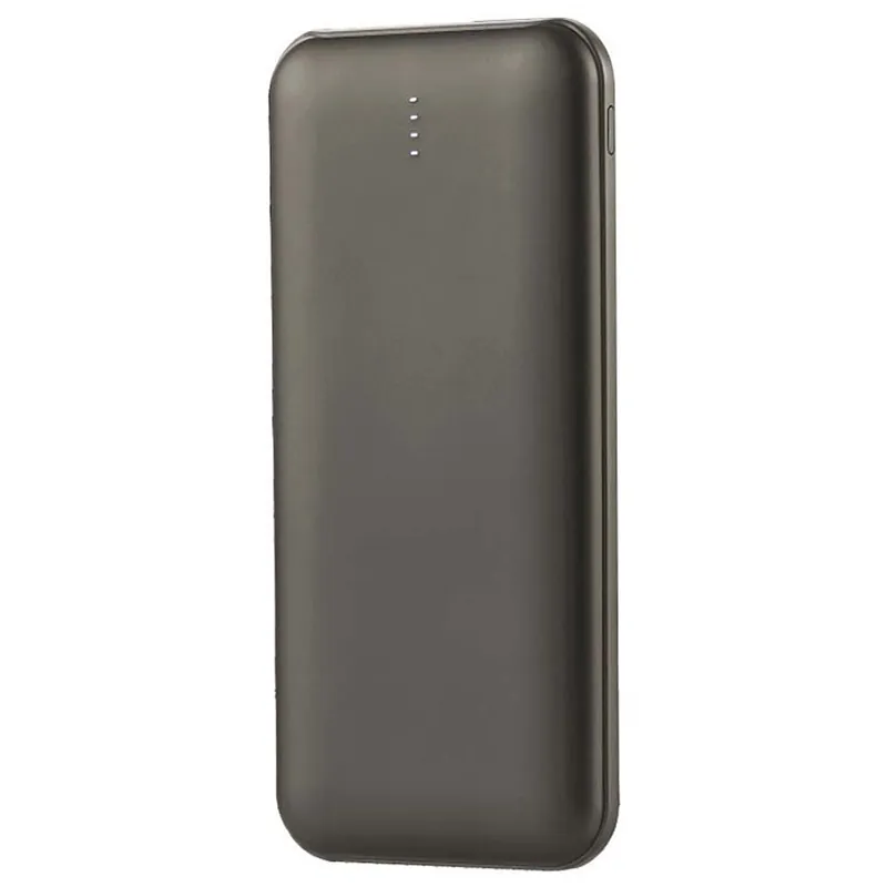 Power Bank 10000MAH cu Cablu 30CM Tip C  -  Gri Antracit