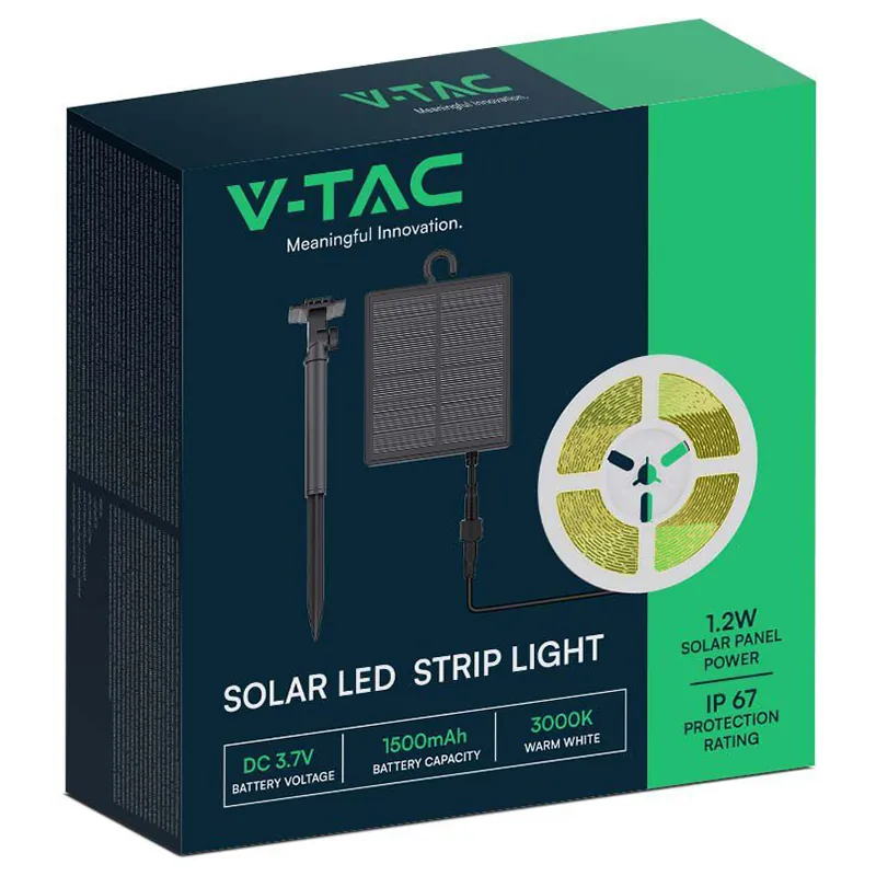 Kit Banda LED 4000K Incarcare Solara IP67
