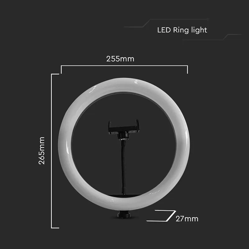 Selfie Ring Light 10" cu Trepied