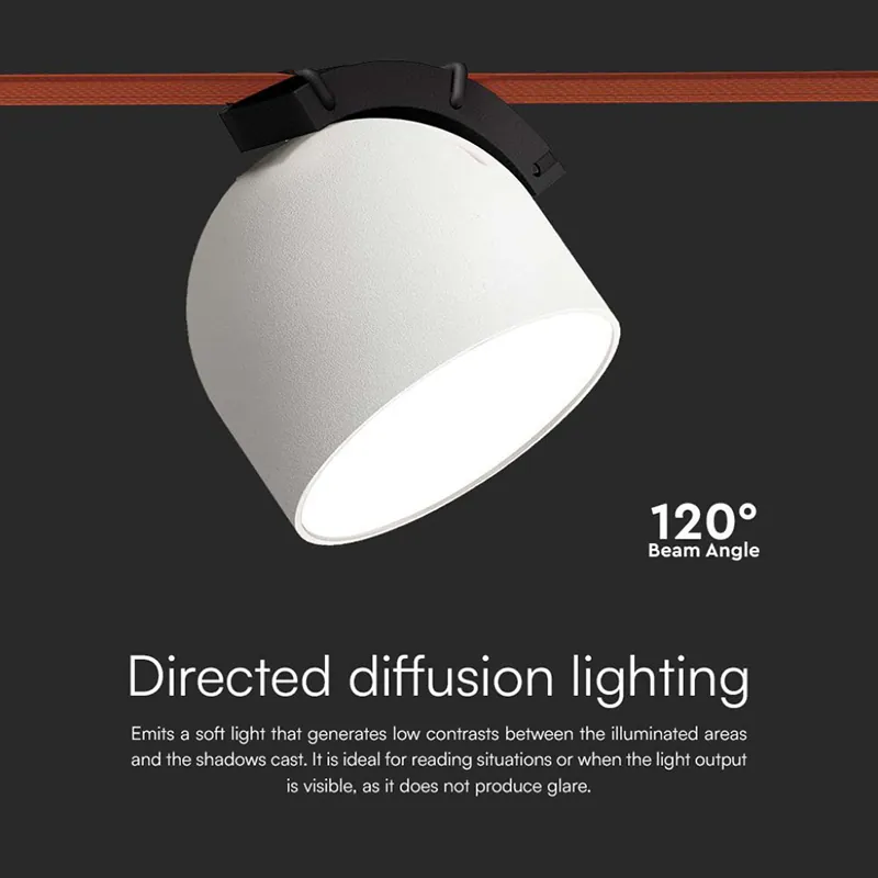 Corp LED Magnetic Tracklight 12W 3000K - Alb
