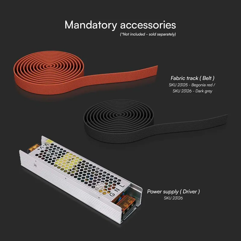 Corp LED Magnetic Tracklight 12W 3000K - Alb