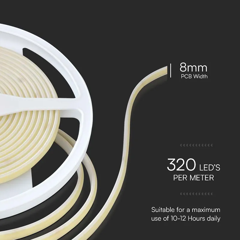 Banda LED COB 24V 6500K IP67