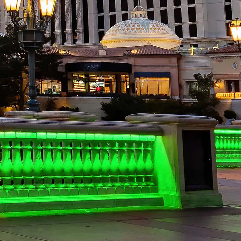 Banda LED COB 24V Verde IP67