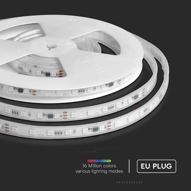 Kit Banda LED SMD5050 5M 24V RGB IP65