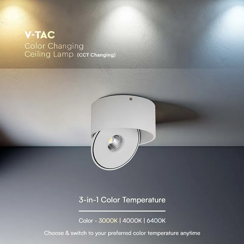 Corp LED Spot COB 20W 3IN1 - Alb