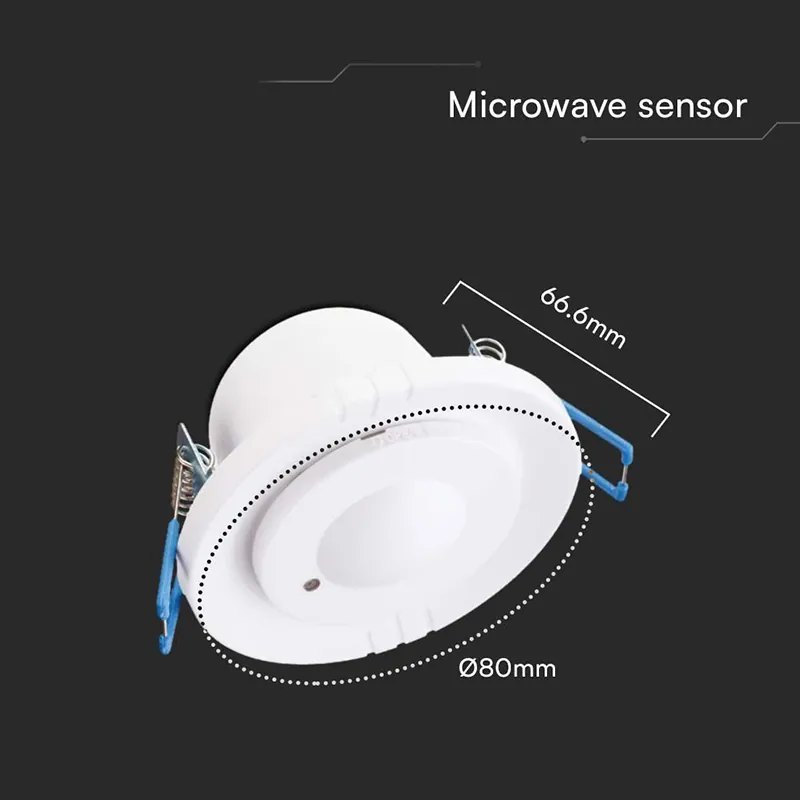 Senzor de Miscare 300W 360GR IP20 - Alb