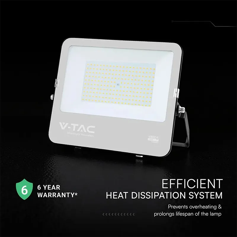 Reflector LED SMD 150W 135LM/W 6400K IP65  Negru, Cip Cree
