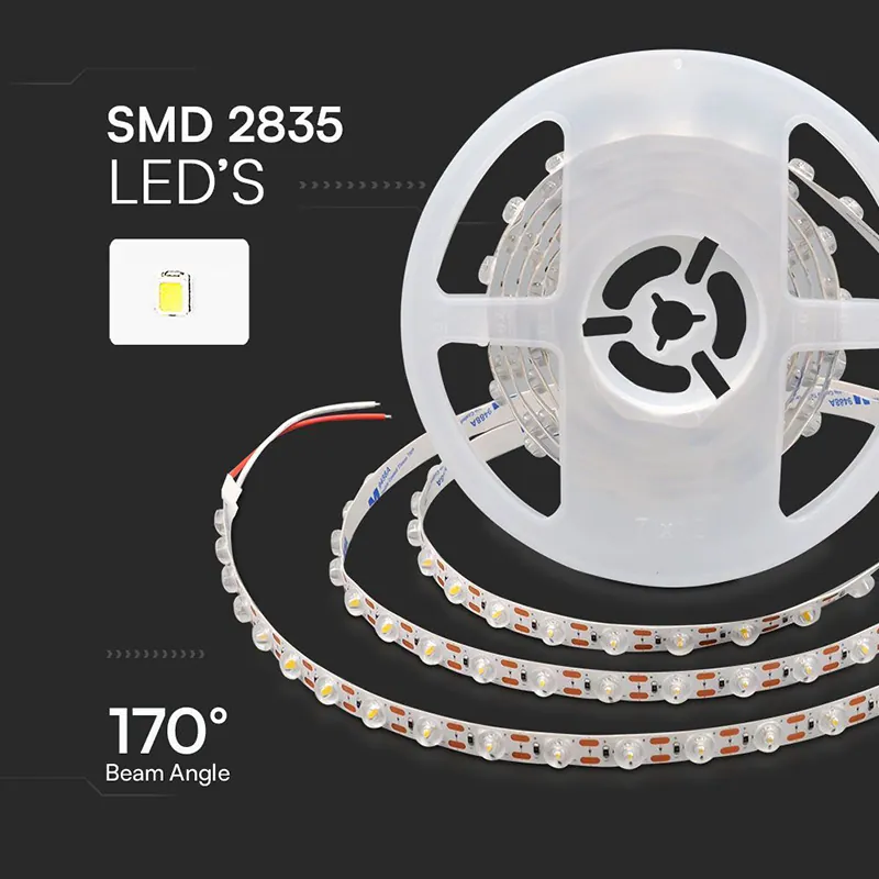 Banda LED SMD2835 24V 16.5W/M 4000K IP20 5M