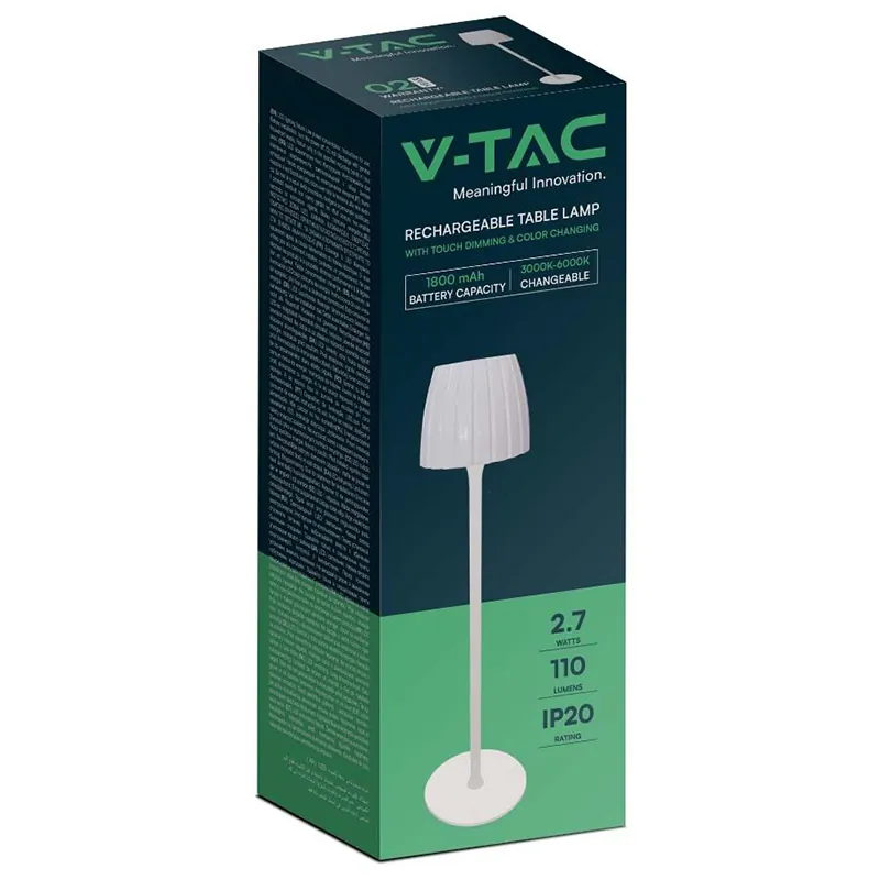 Lampa LED Masa 2.7W 3IN1 Dimabil - Alb