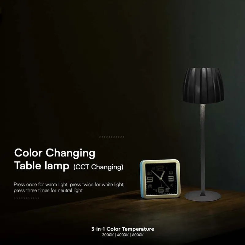 Lampa LED Masa 2.7W 3IN1 Dimabil - Negru