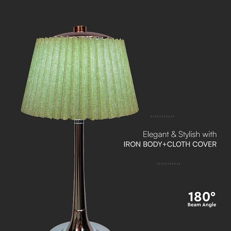 Lampa LED Masa 1.5W 3IN1 Dimabil - Verde/Crom